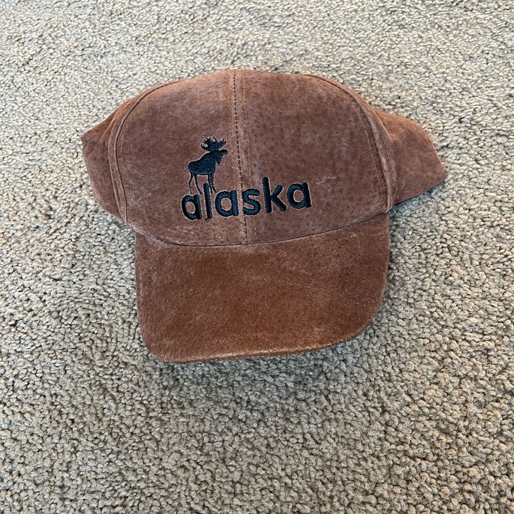 Brown Alaska Baseball Cap